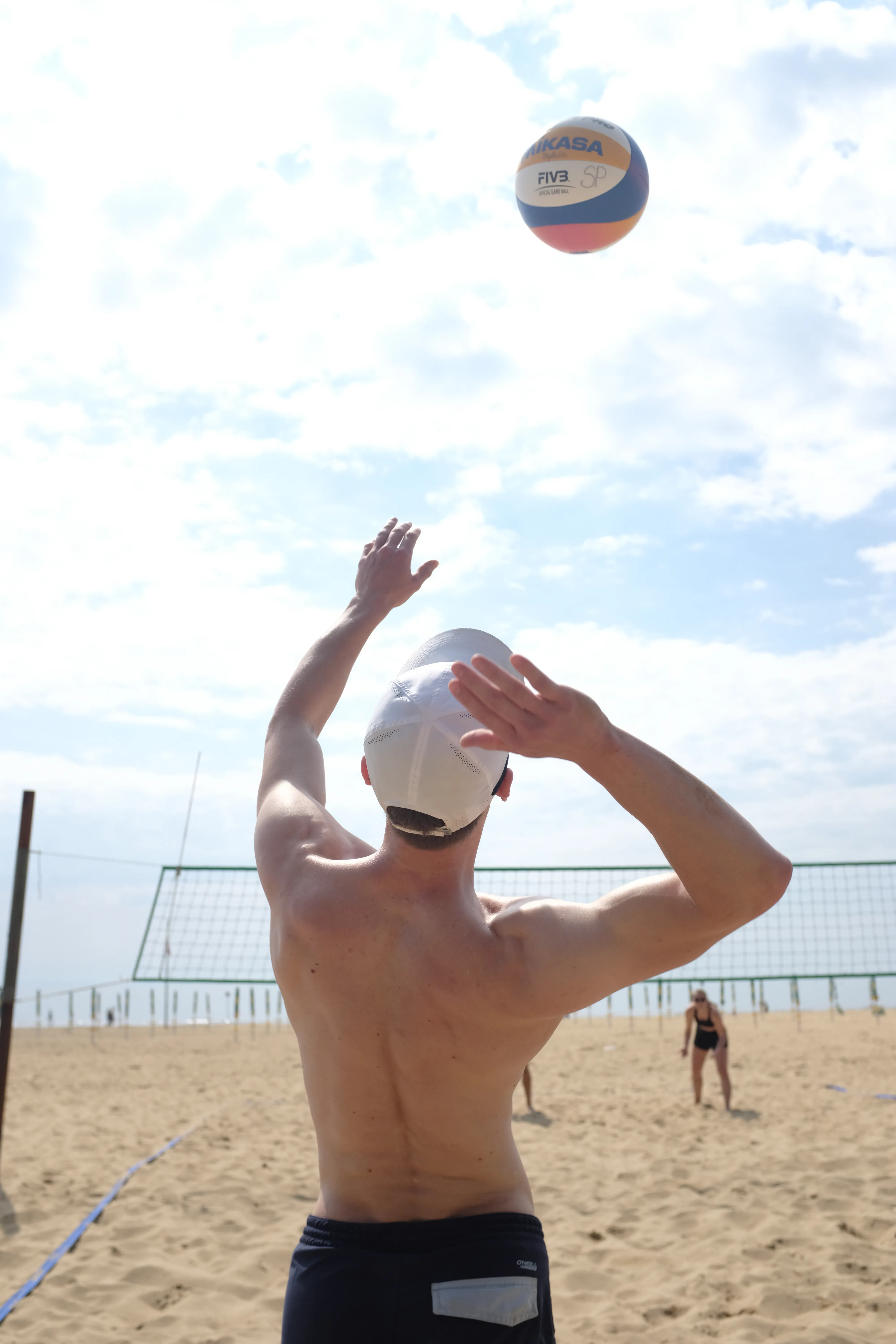 beach volleyball